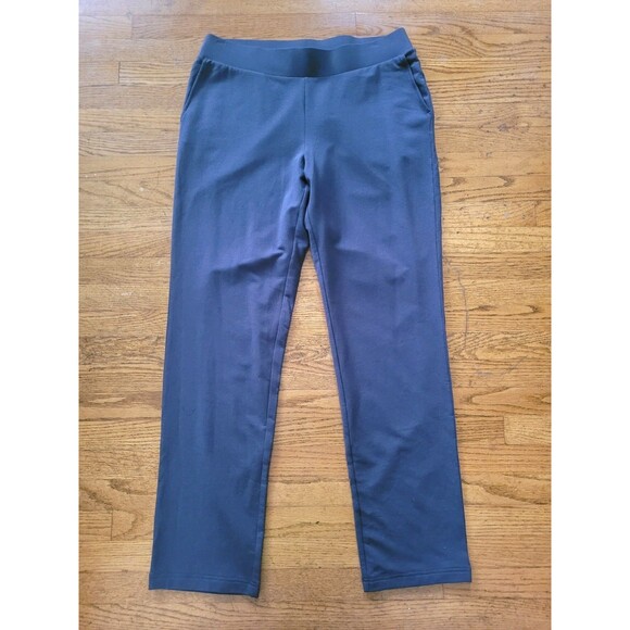 J. Jill Pants - J. Jill Pure Jill Affinity French Terry Slim Leg Pants Gray Medium Soft
